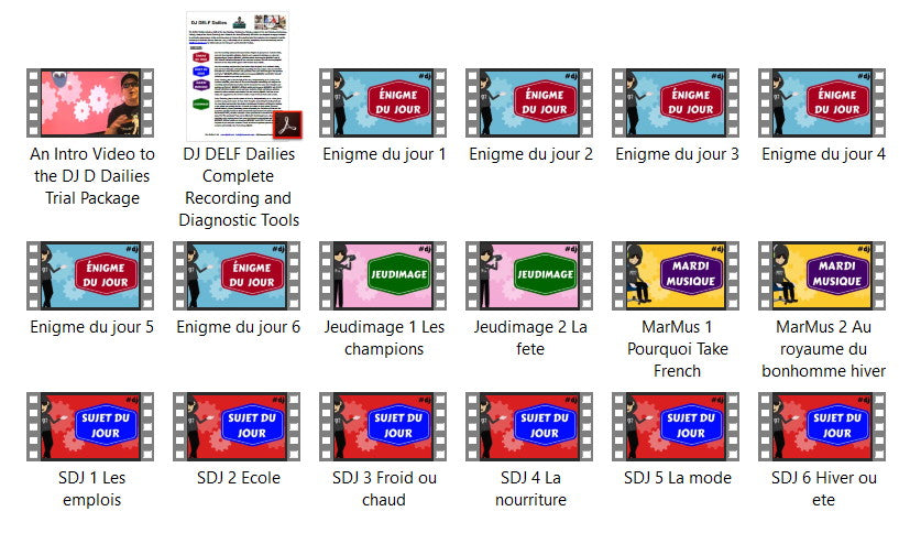 DJ DELF Dailies Interactive Videos Two Week Trial Package