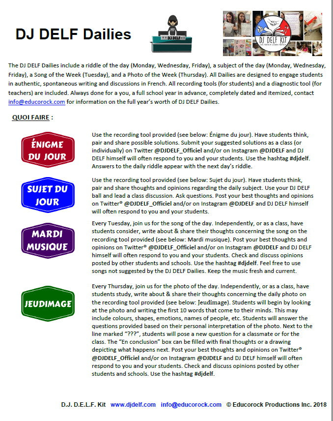 DJ DELF Dailies Interactive Videos Two Week Trial Package