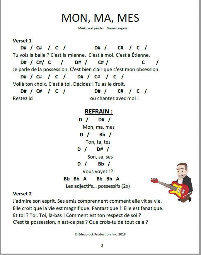 ÉTIENNE XXV Chord Charts Book