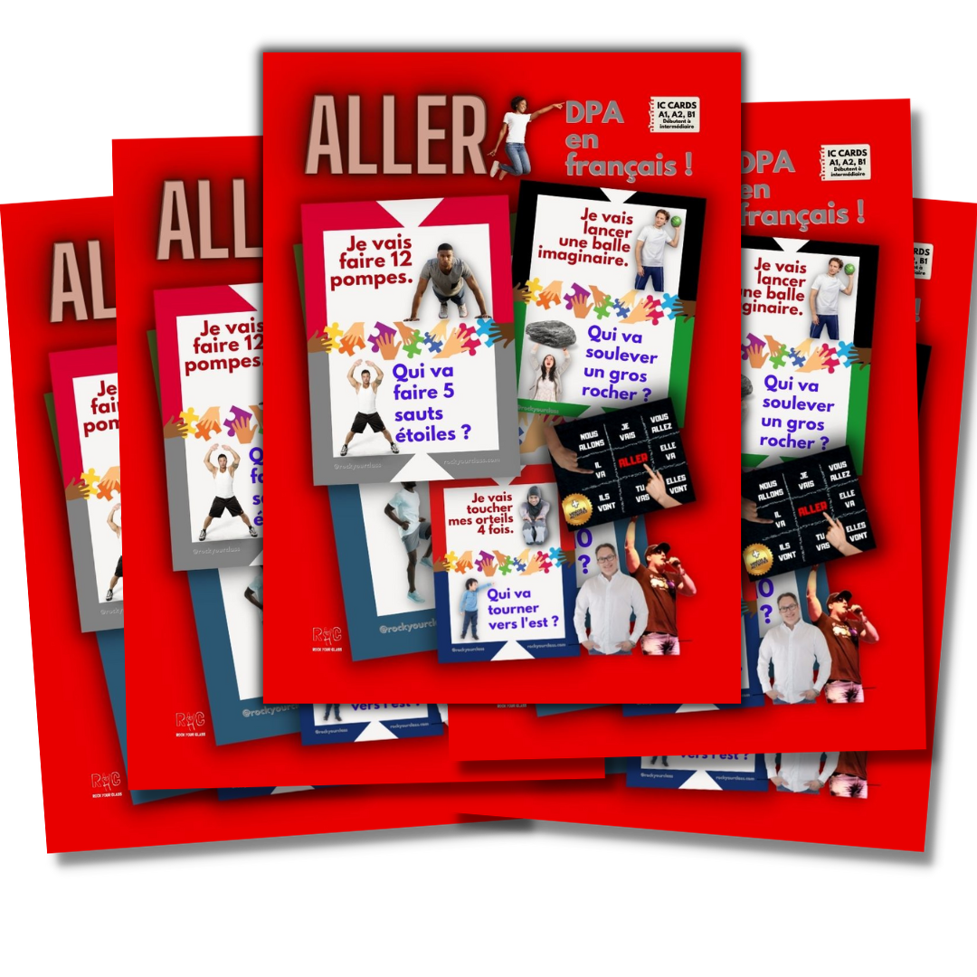 ALLER DPA en français - IC CARDS - PLUS bonus $50 in resources - Single pack or Value Class Set of 5