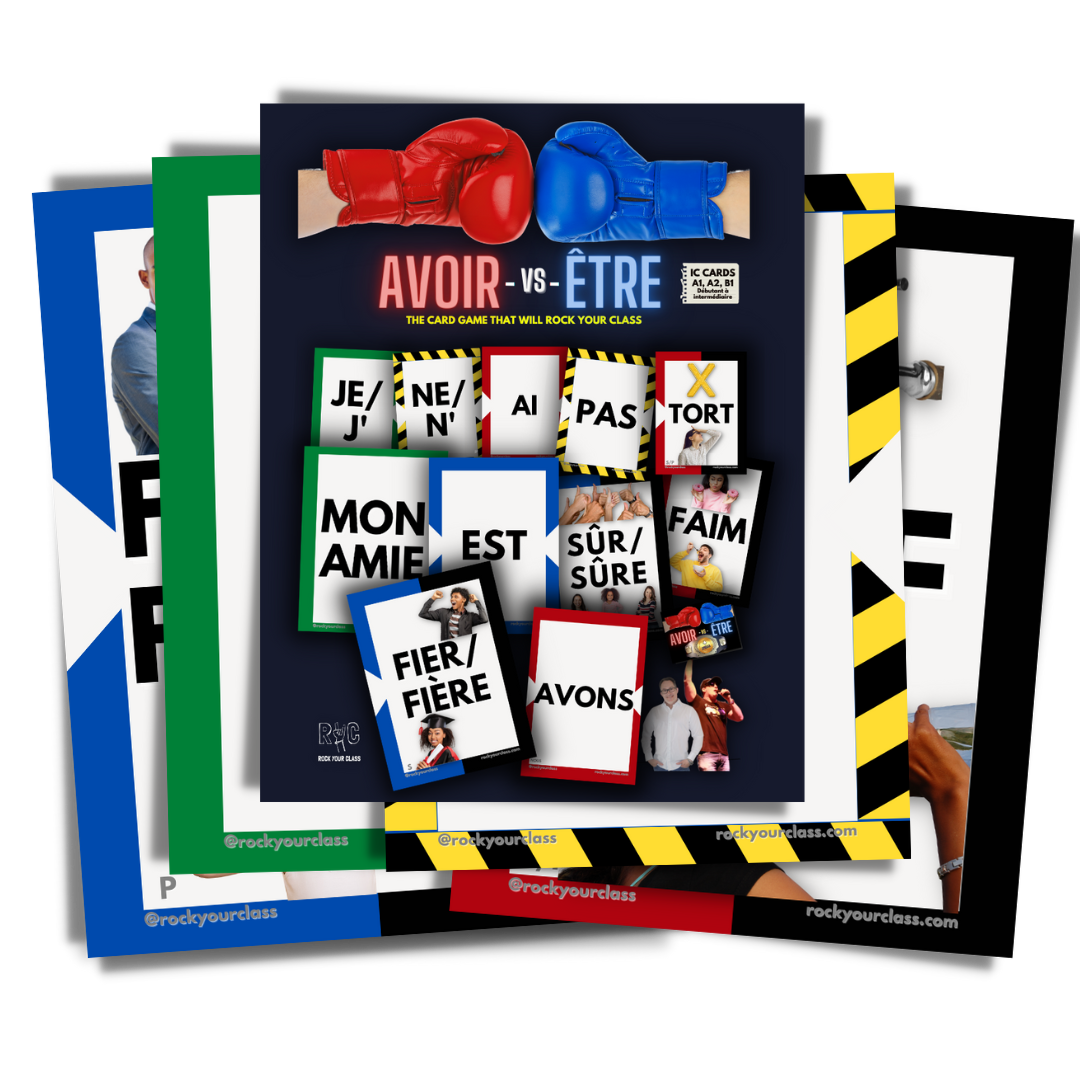 AVOIR vs ÊTRE - CONVO CARDS