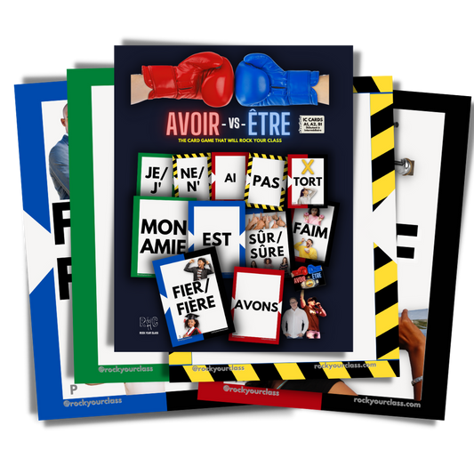 AVOIR vs ÊTRE - CONVO CARDS