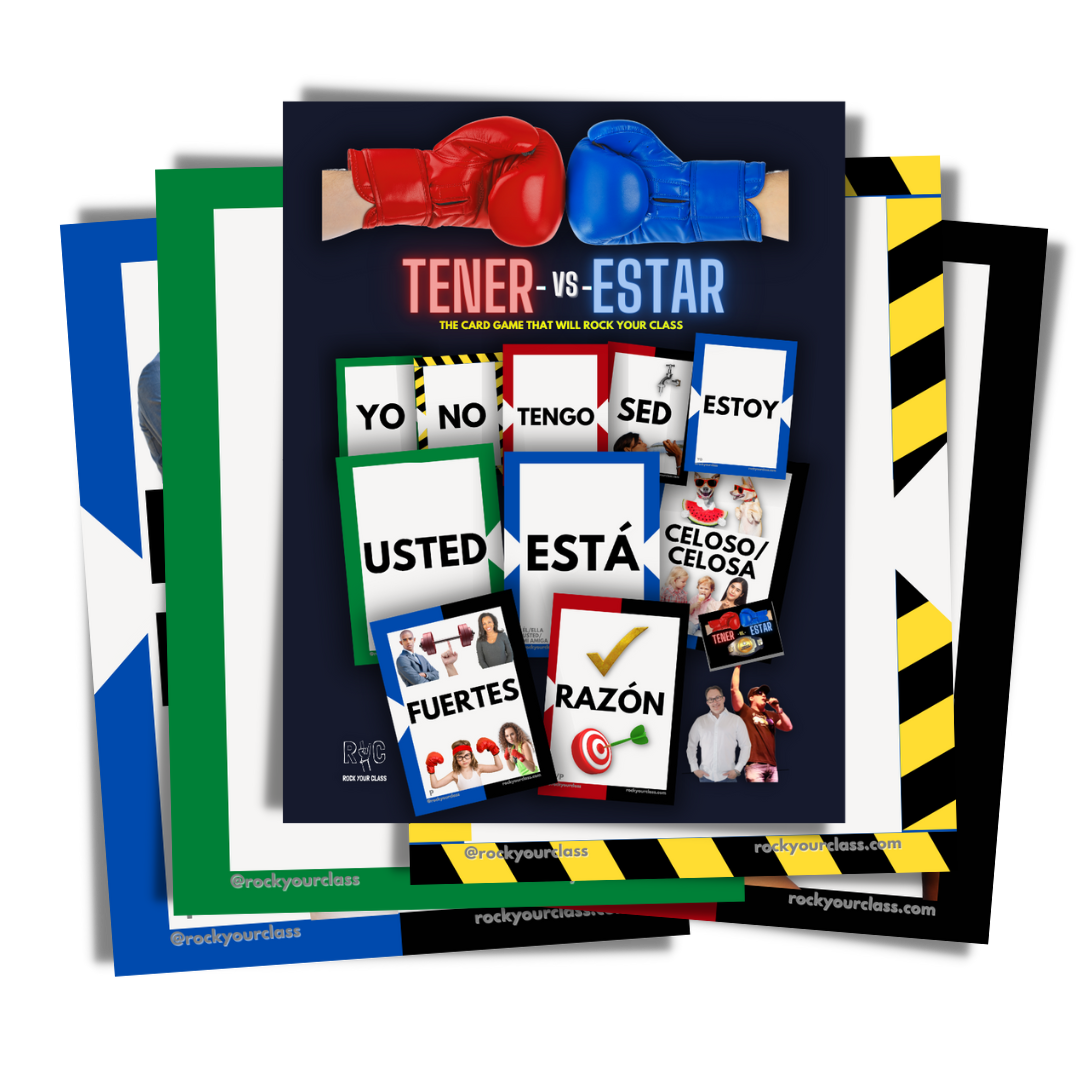 TENER vs ESTAR - IC CARDS - PLUS bonus $50 in resources - Single pack or Value Class Set of 5