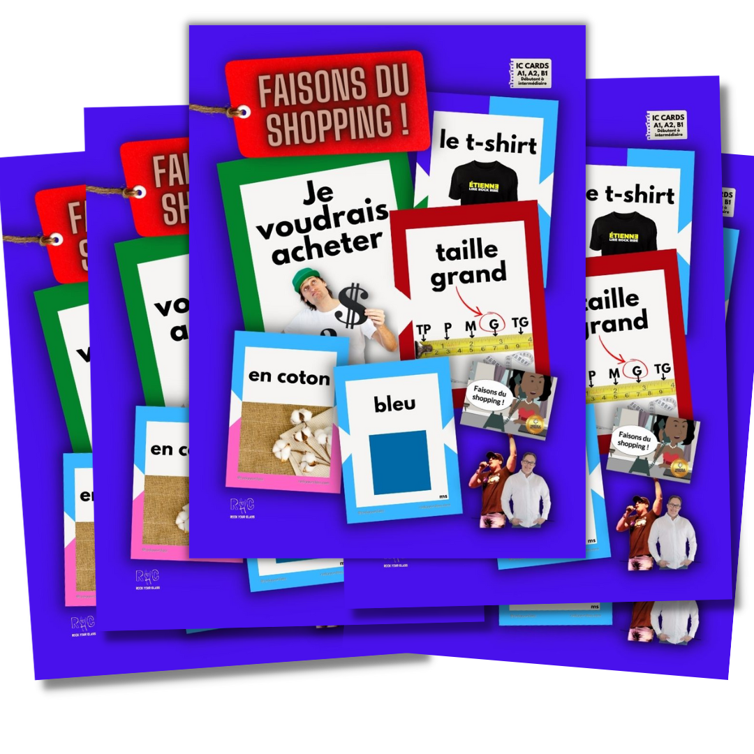 FAISONS DU SHOPPING ! - CONVO CARDS