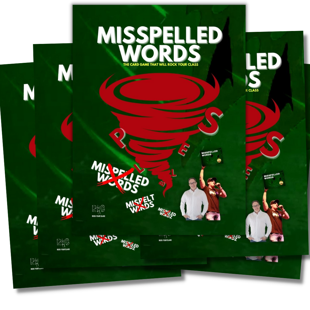 MISSPELLED WORDS - CONVO CARDS