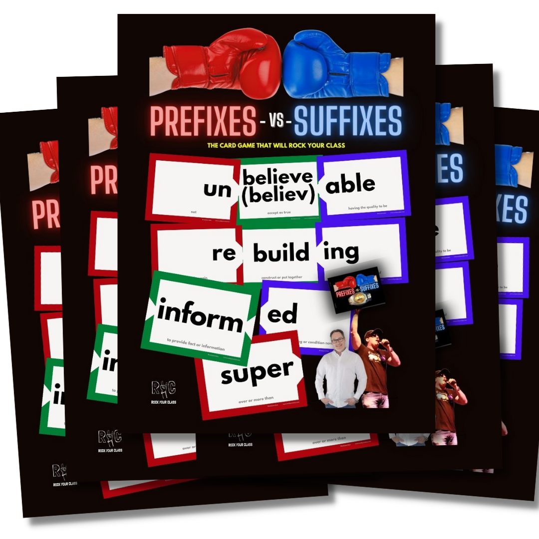 PREFIXES vs SUFFIXES - CONVO CARDS