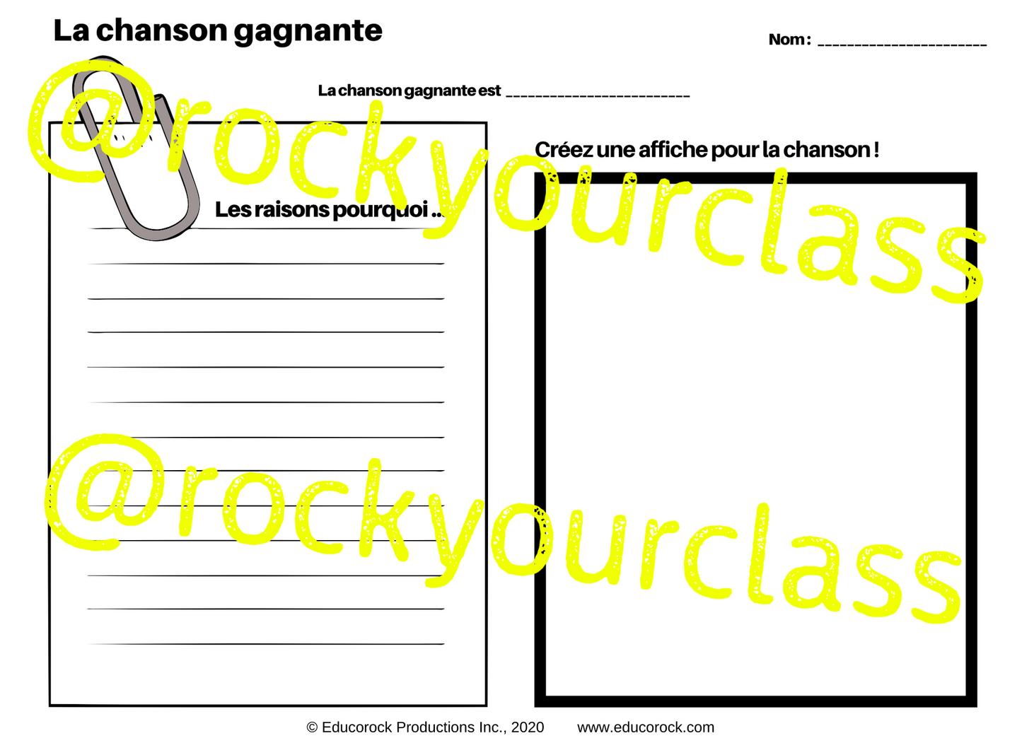 Winning Formula - Complete Lesson Plan Package #rockyourclass