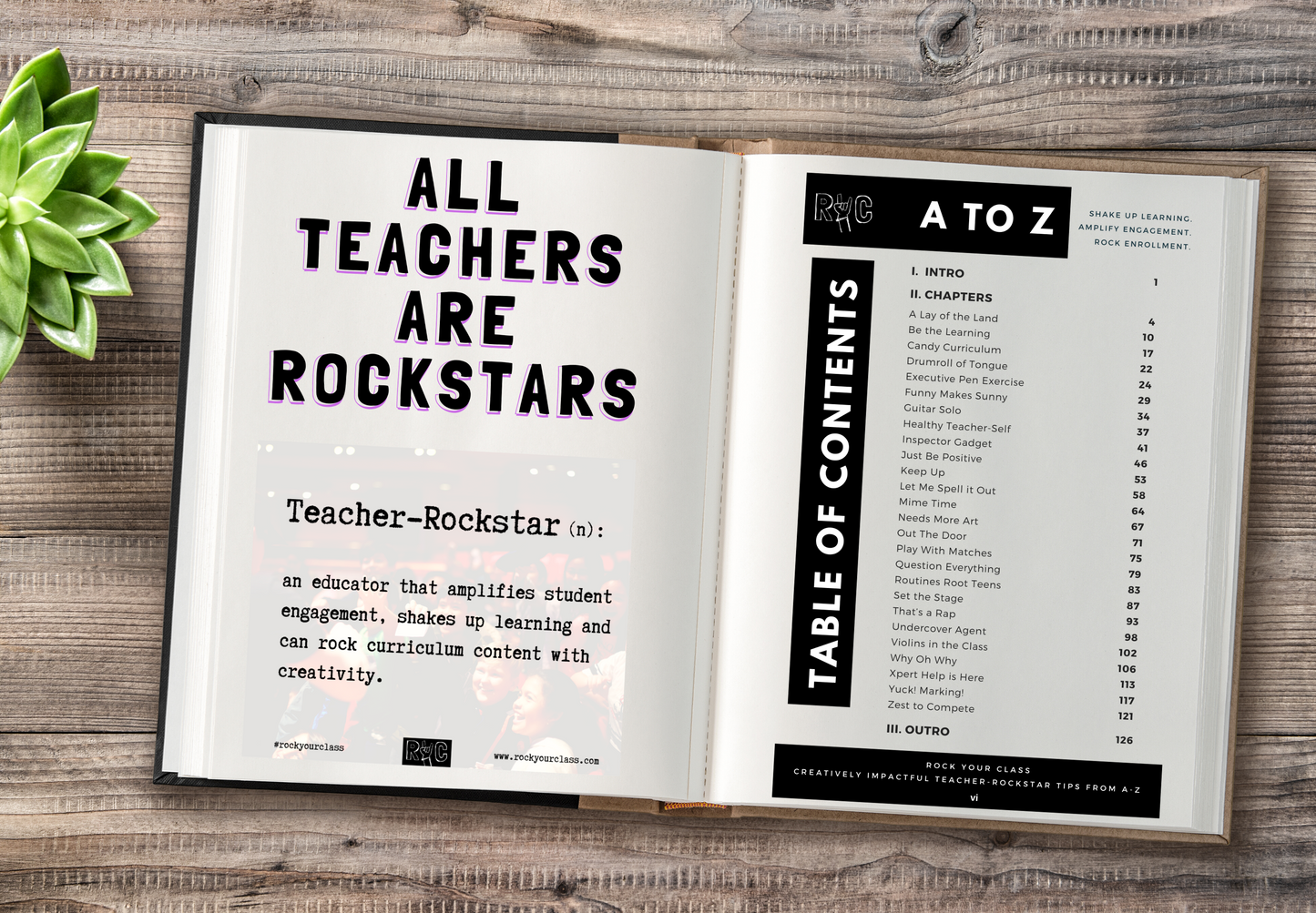 ROCK YOUR CLASS - AUTOGRAPH and PERSONALIZED MESSAGE