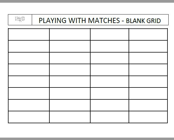 Playing With Matches - Complete Lesson Plan Package #rockyourclass