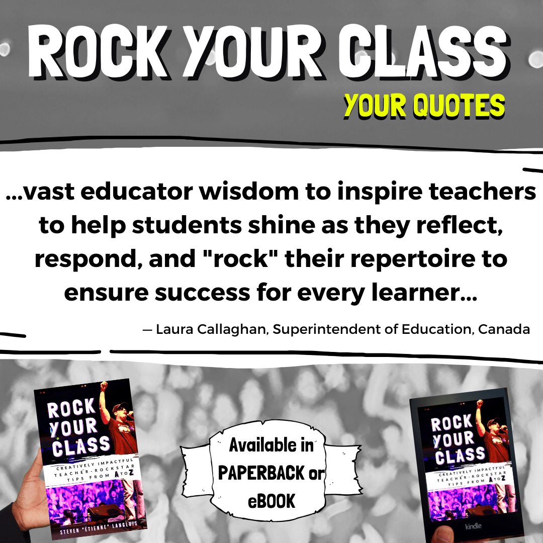 ROCK YOUR CLASS - AUTOGRAPH and PERSONALIZED MESSAGE