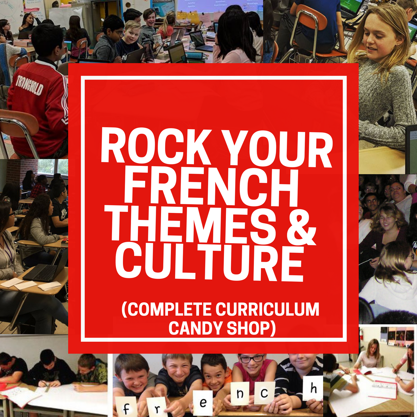 ROCK YOUR FRENCH THEMES & CULTURE - COMPLETE ONLINE ACCESS PLATFORM