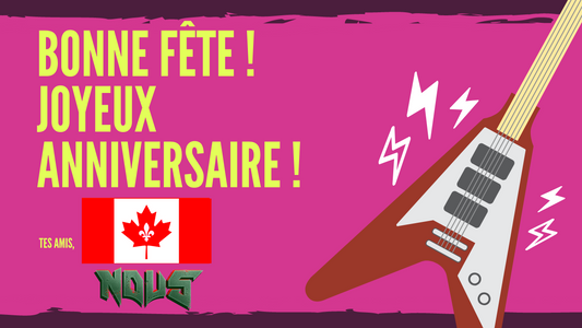 Bonne fête ! Joyeux anniversaire ! - NOUS