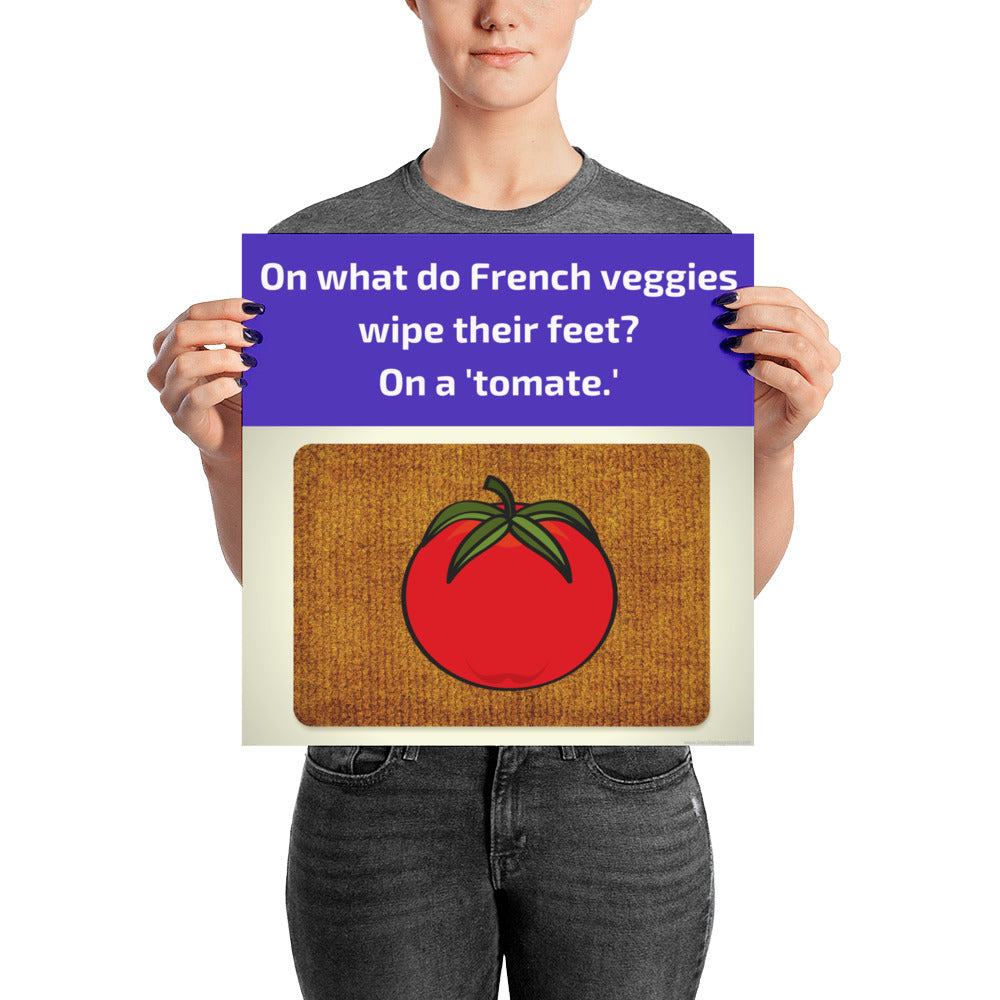 Tomate toe mat - Poster
