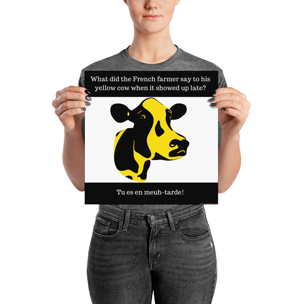 Yellow Cow - Poster
