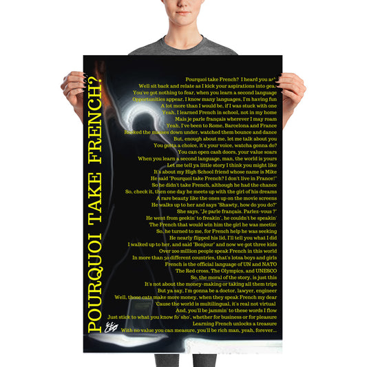 Pourquoi Take French? Signature Series Poster
