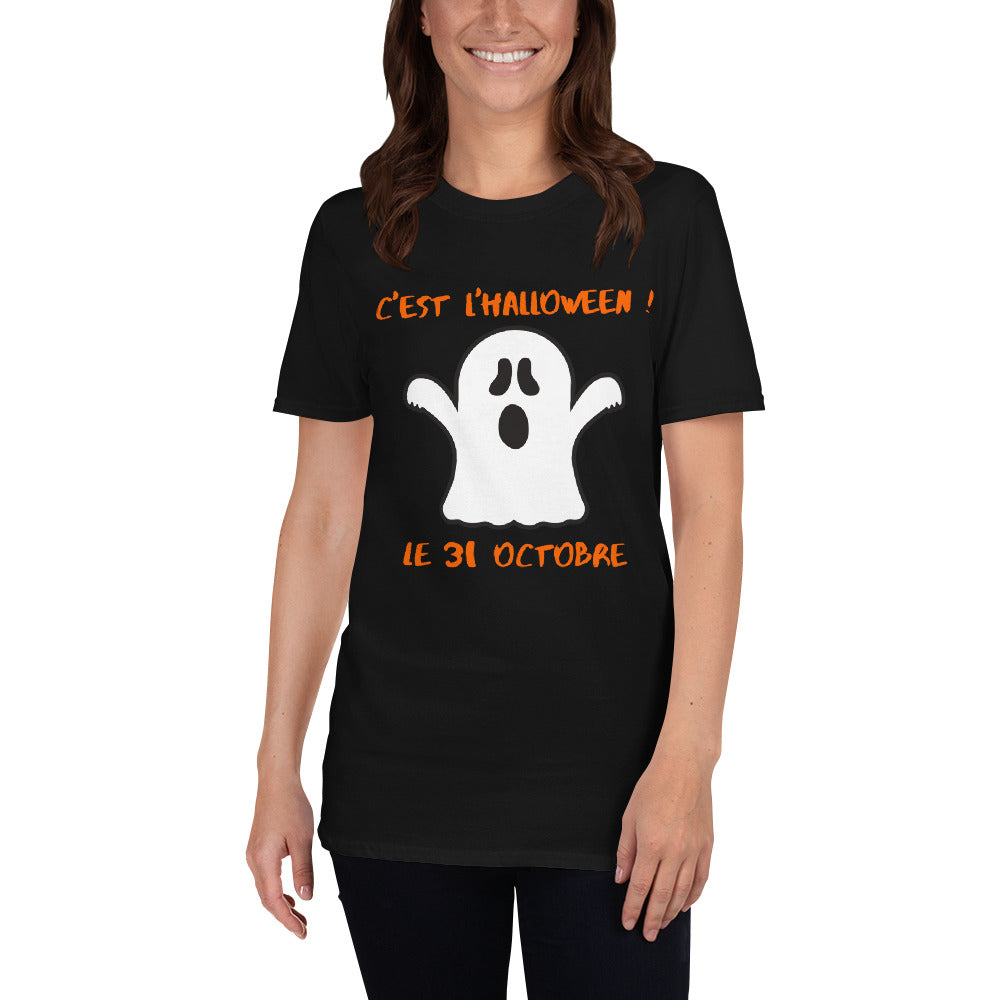 Halloween Ghost Short-Sleeve T-Shirt - UNISEX