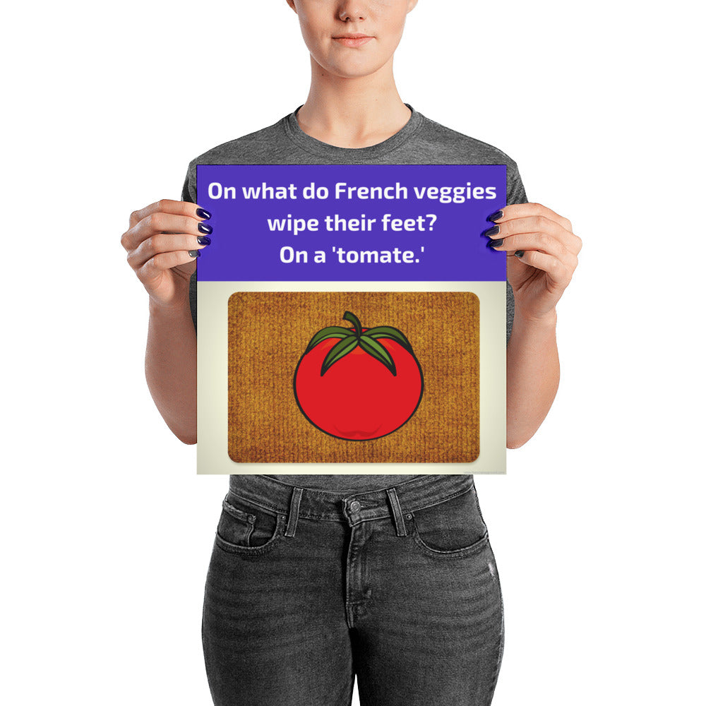 Tomate toe mat - Poster