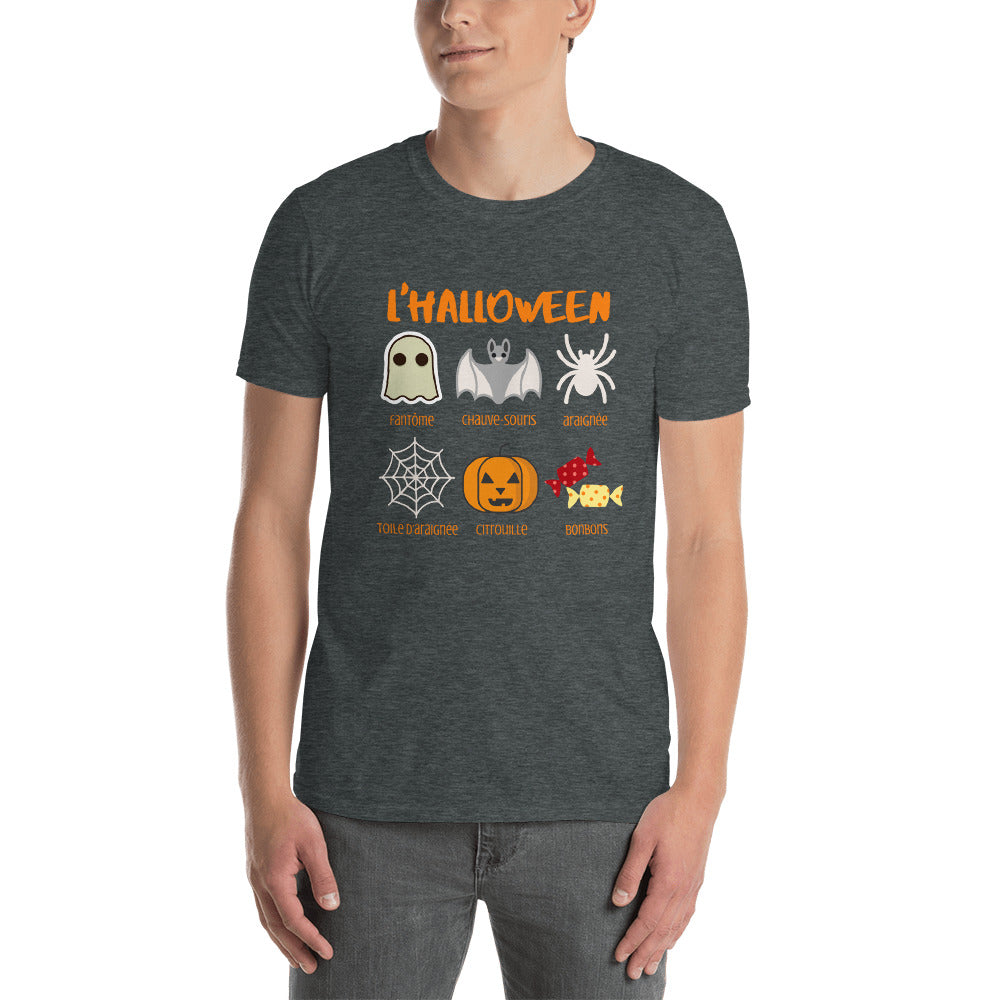 Halloween Vocab Short-Sleeve T-Shirt - UNISEX