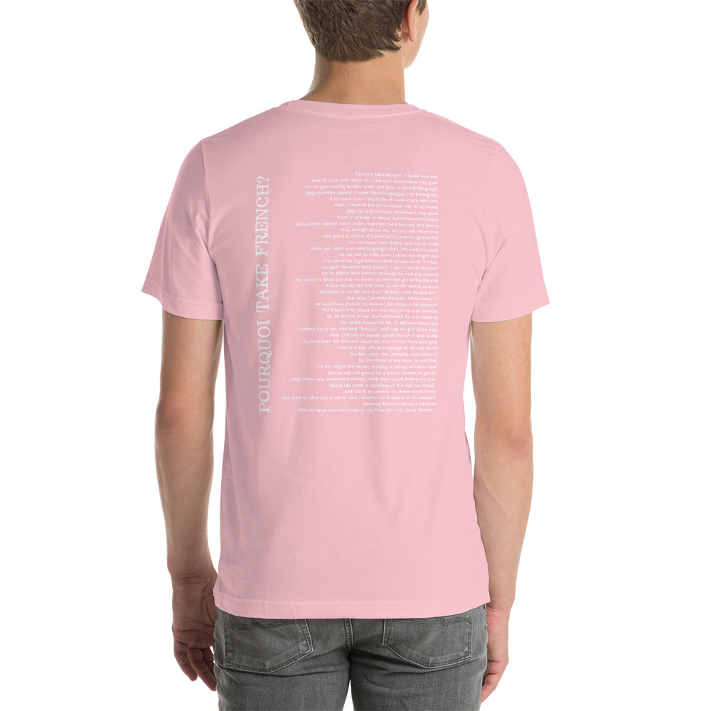 Official PINK Pourquoi Take French? Rock T-Shirt