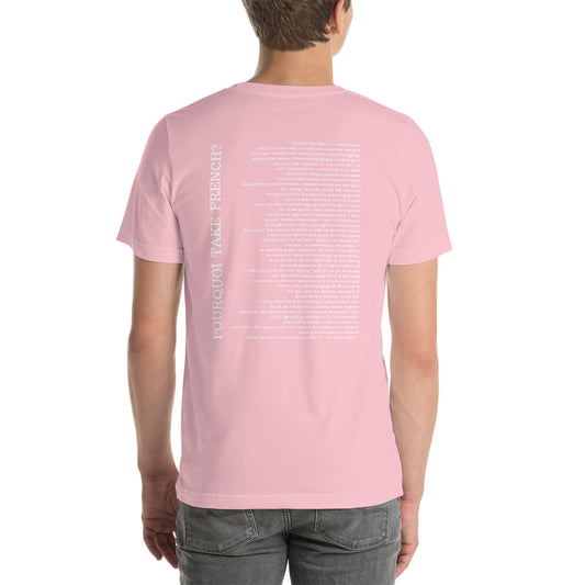 Official PINK Pourquoi Take French? Rock T-Shirt