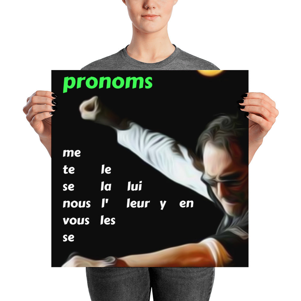 L'ordre des pronoms Signature Series Poster