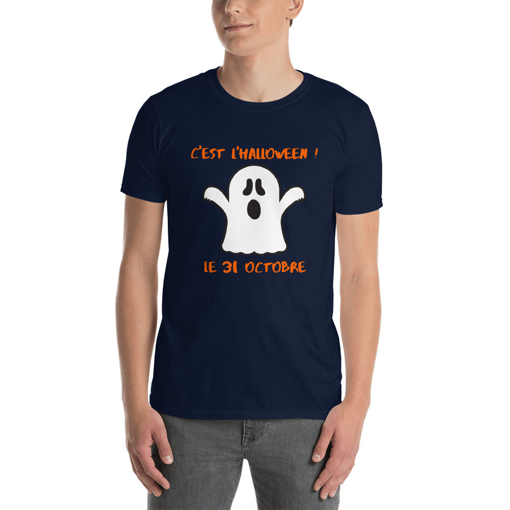 Halloween Ghost Short-Sleeve T-Shirt - UNISEX
