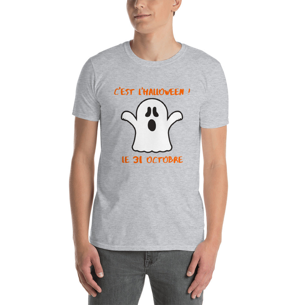 Halloween Ghost Short-Sleeve T-Shirt - UNISEX