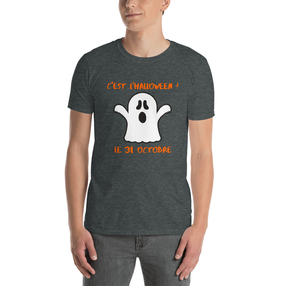 Halloween Ghost Short-Sleeve T-Shirt - UNISEX