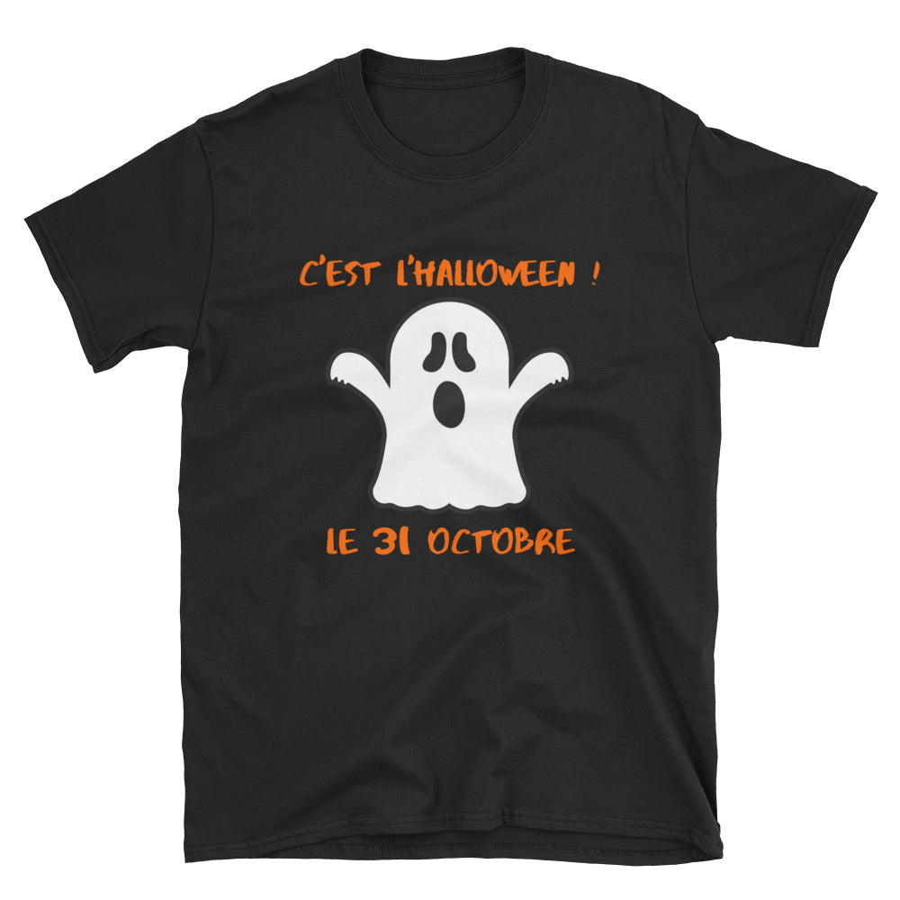 Halloween Ghost Short-Sleeve T-Shirt - UNISEX