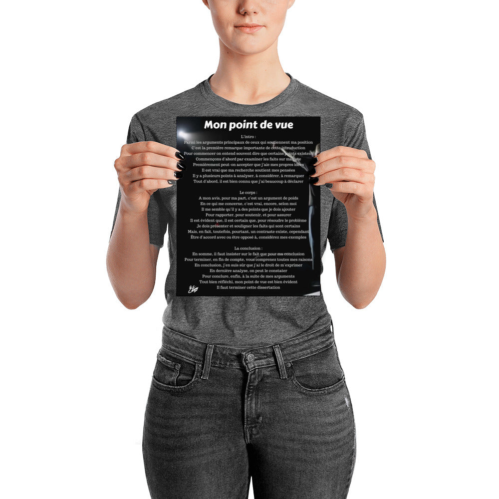 Mon point de vue Signature Series Poster