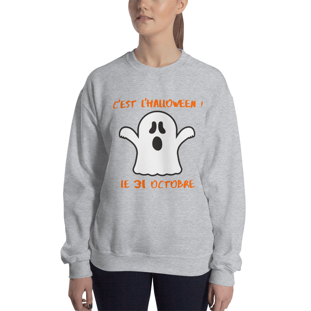 Halloween Ghost Sweatshirt - UNISEX
