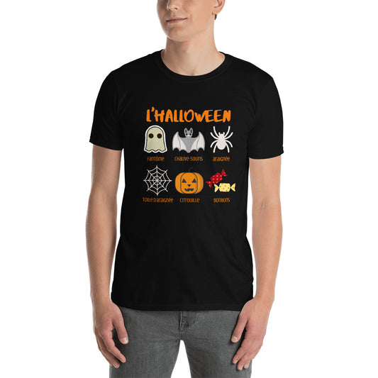 Halloween Vocab Short-Sleeve T-Shirt - UNISEX