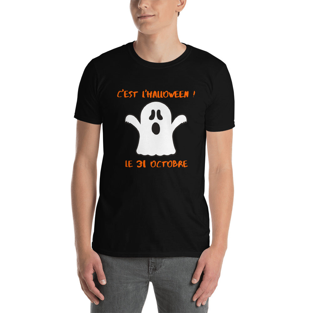 Halloween Ghost Short-Sleeve T-Shirt - UNISEX