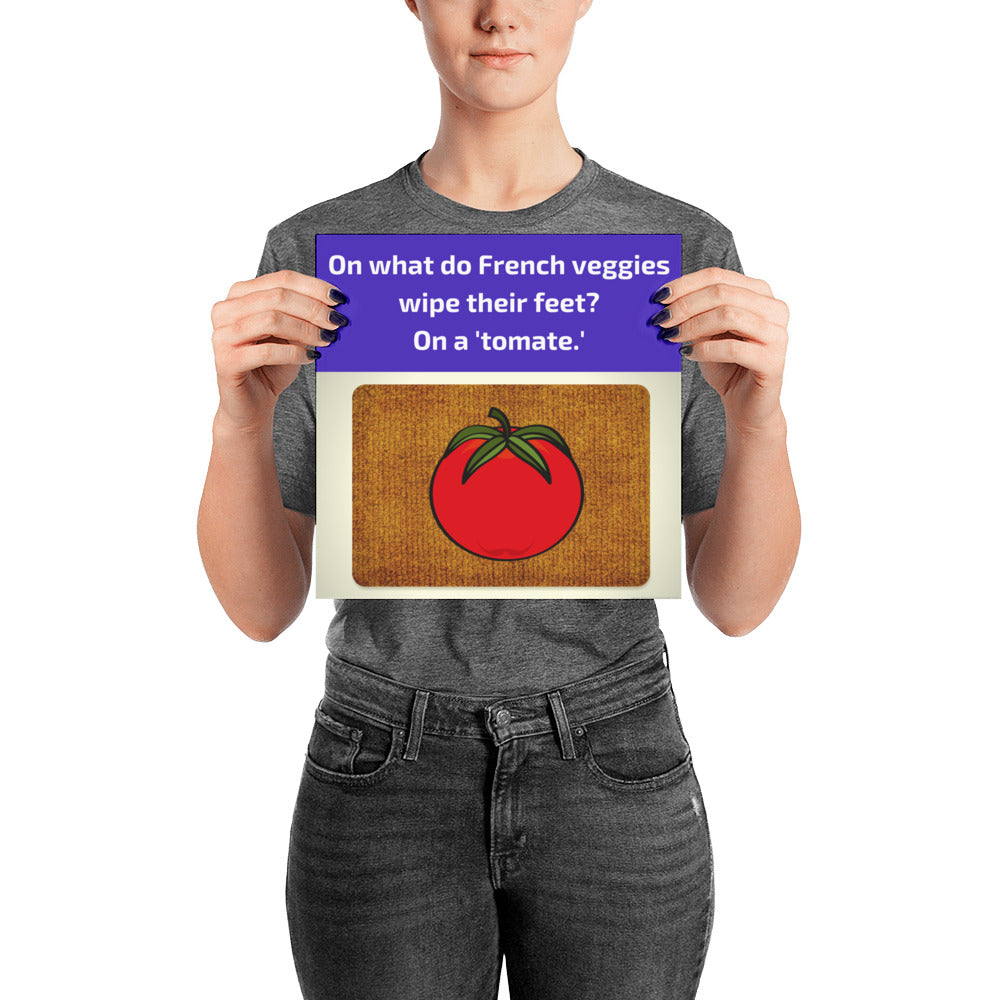 Tomate toe mat - Poster