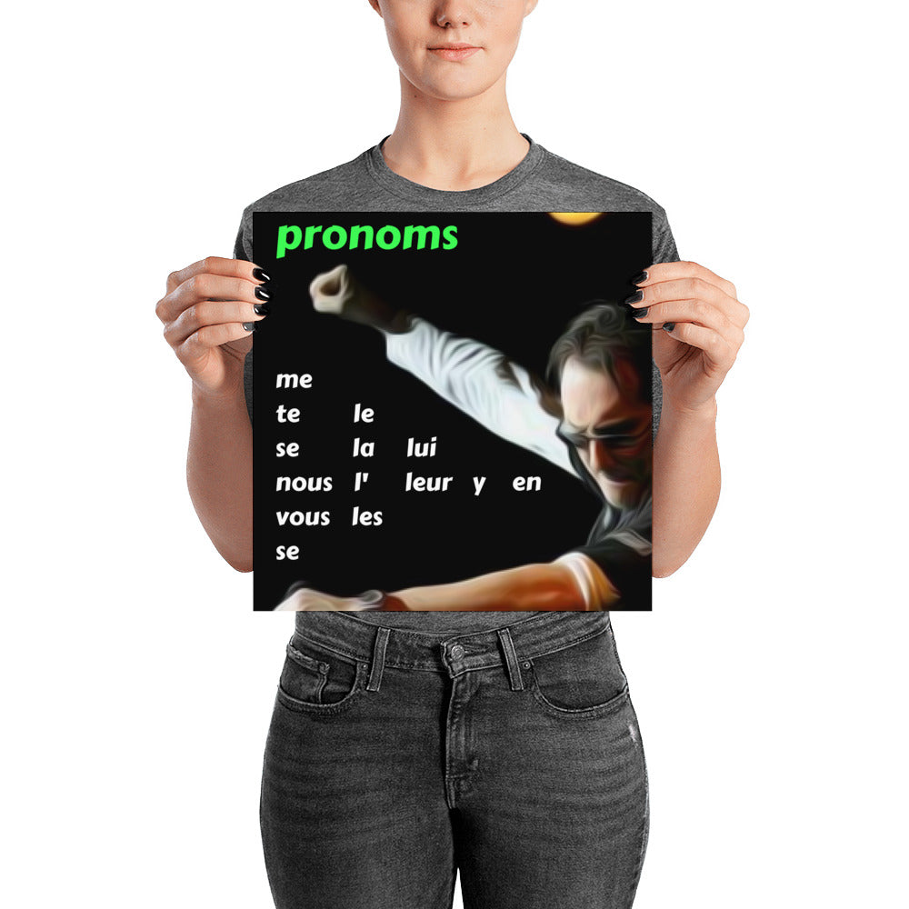 L'ordre des pronoms Signature Series Poster