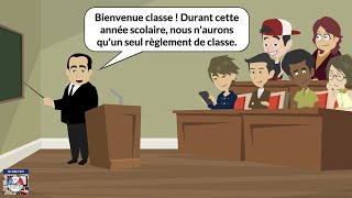 Only one rule in French class this year! (video)