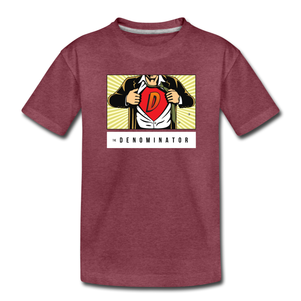 Kids' Premium T-Shirt - heather burgundy