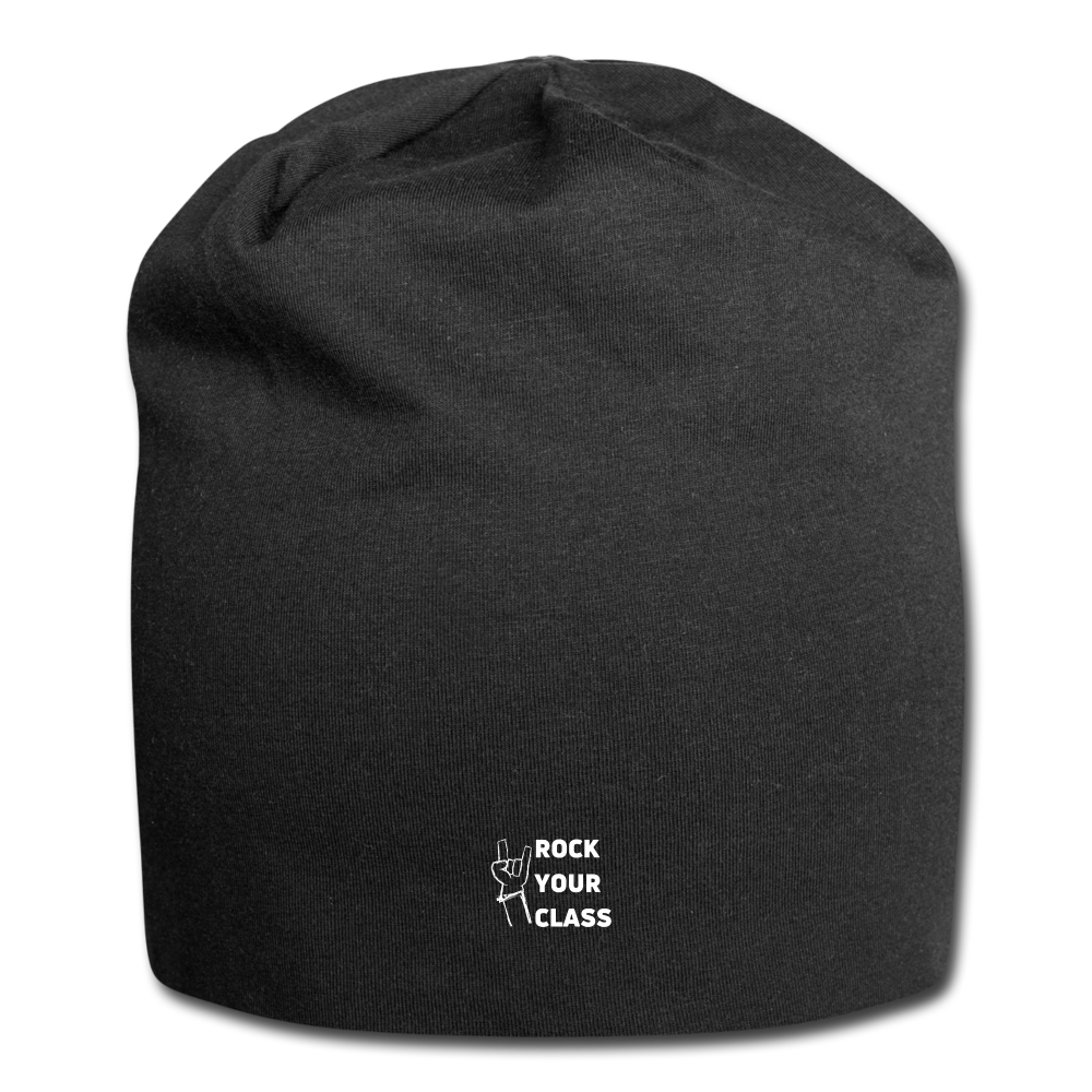 Rock Your Class Jersey Beanie - black
