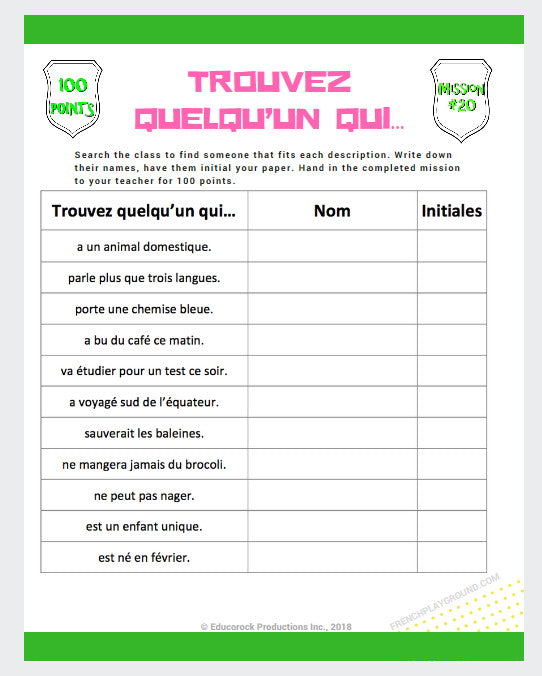 R23 - FRENCH PLAYGROUND MISSIONS - COMPLETE FULL FOREVER PLATFORM ACCESS