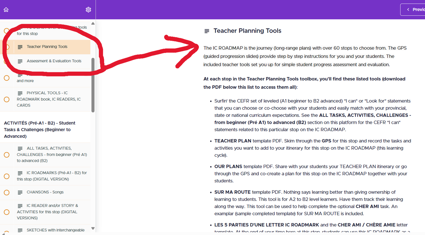 LA FAMILLE (Pré-A1 beginner to B2 advanced levels) FULL FOREVER RESOURCE PLATFORM ACCESS