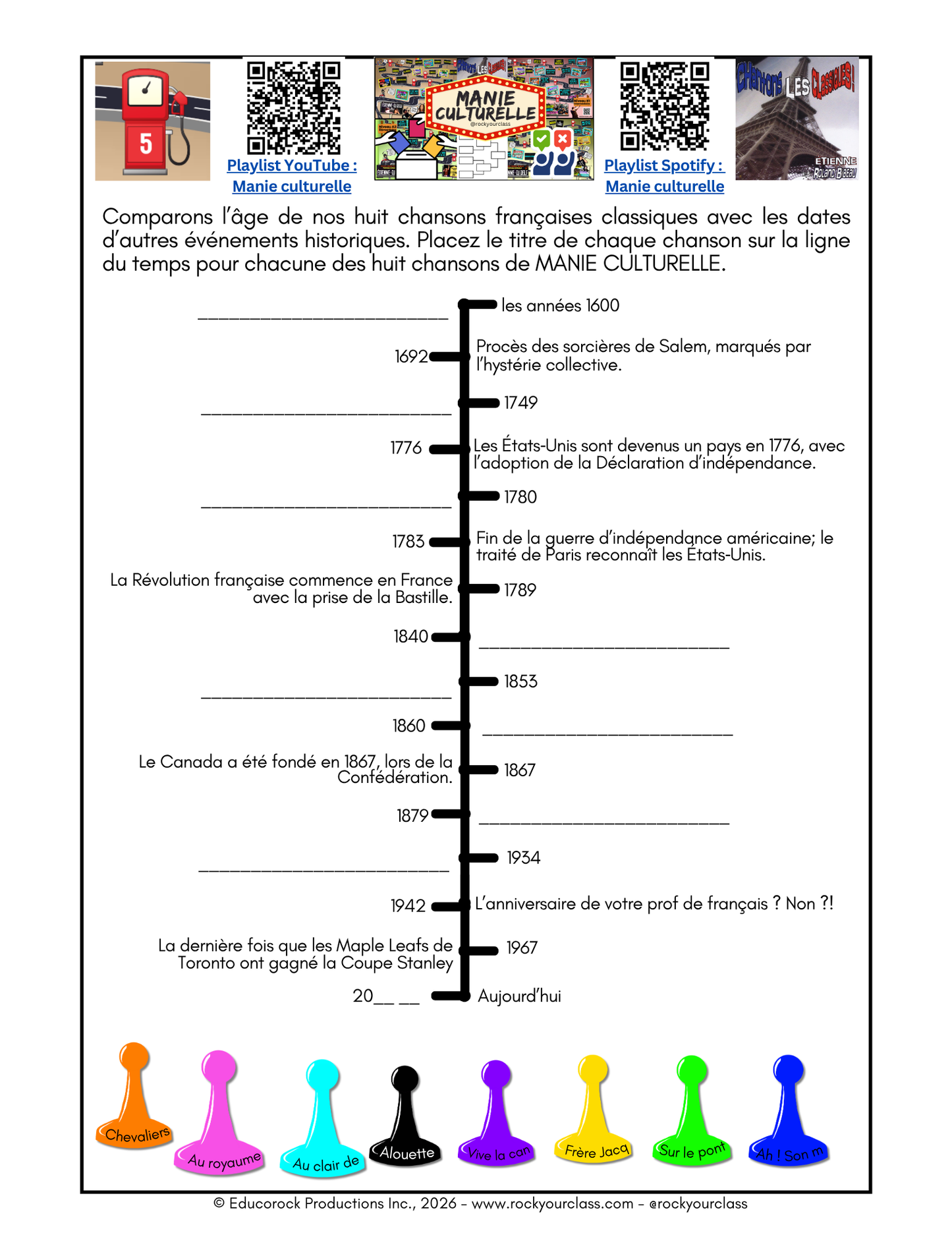 R5 - MANIE CULTURELLE (Pré-A1 beginner to B1 intermediate levels) FULL FOREVER RESOURCE PLATFORM ACCESS