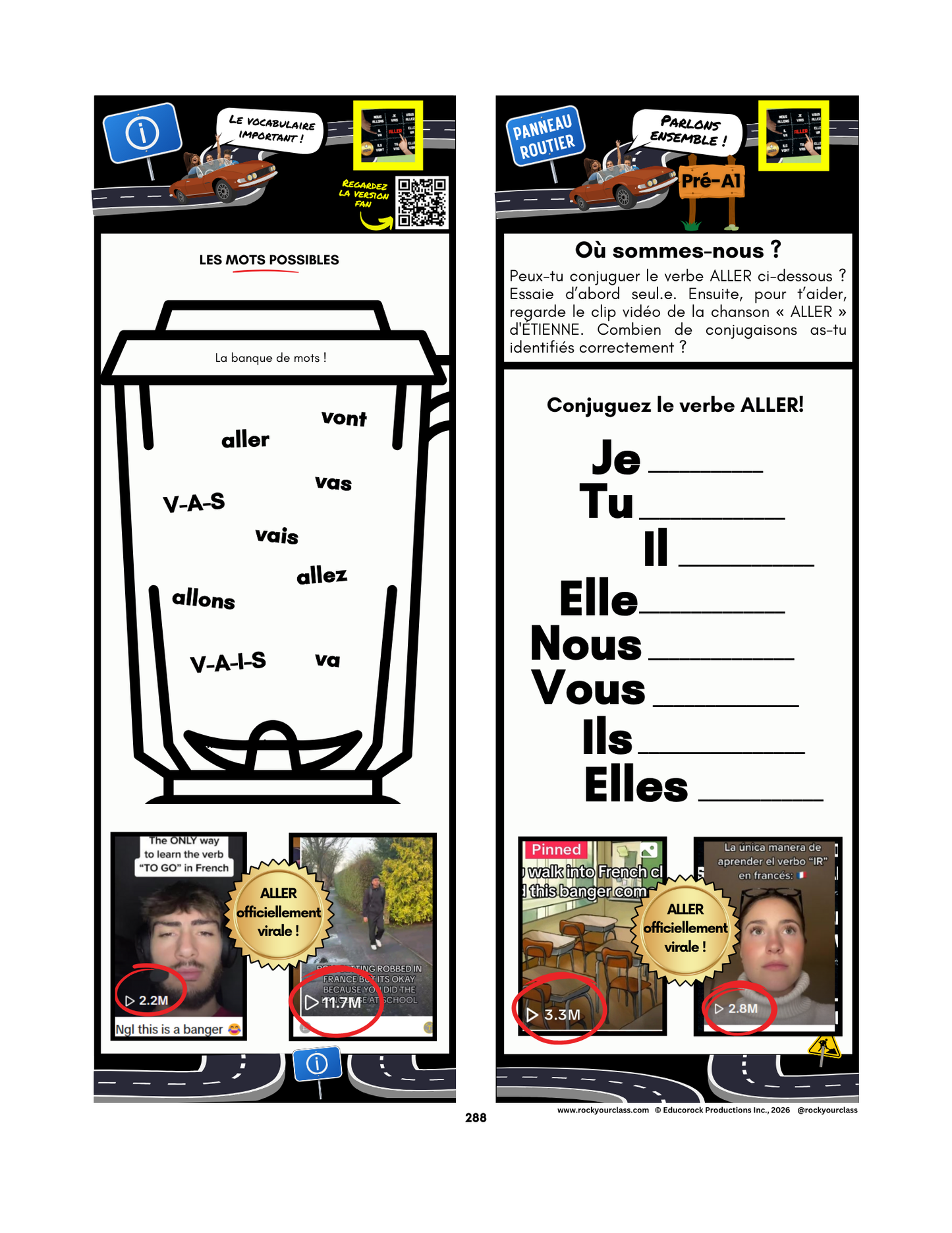 ALLER (Pré-A1 beginner to B2 advanced levels) FULL FOREVER RESOURCE PLATFORM ACCESS