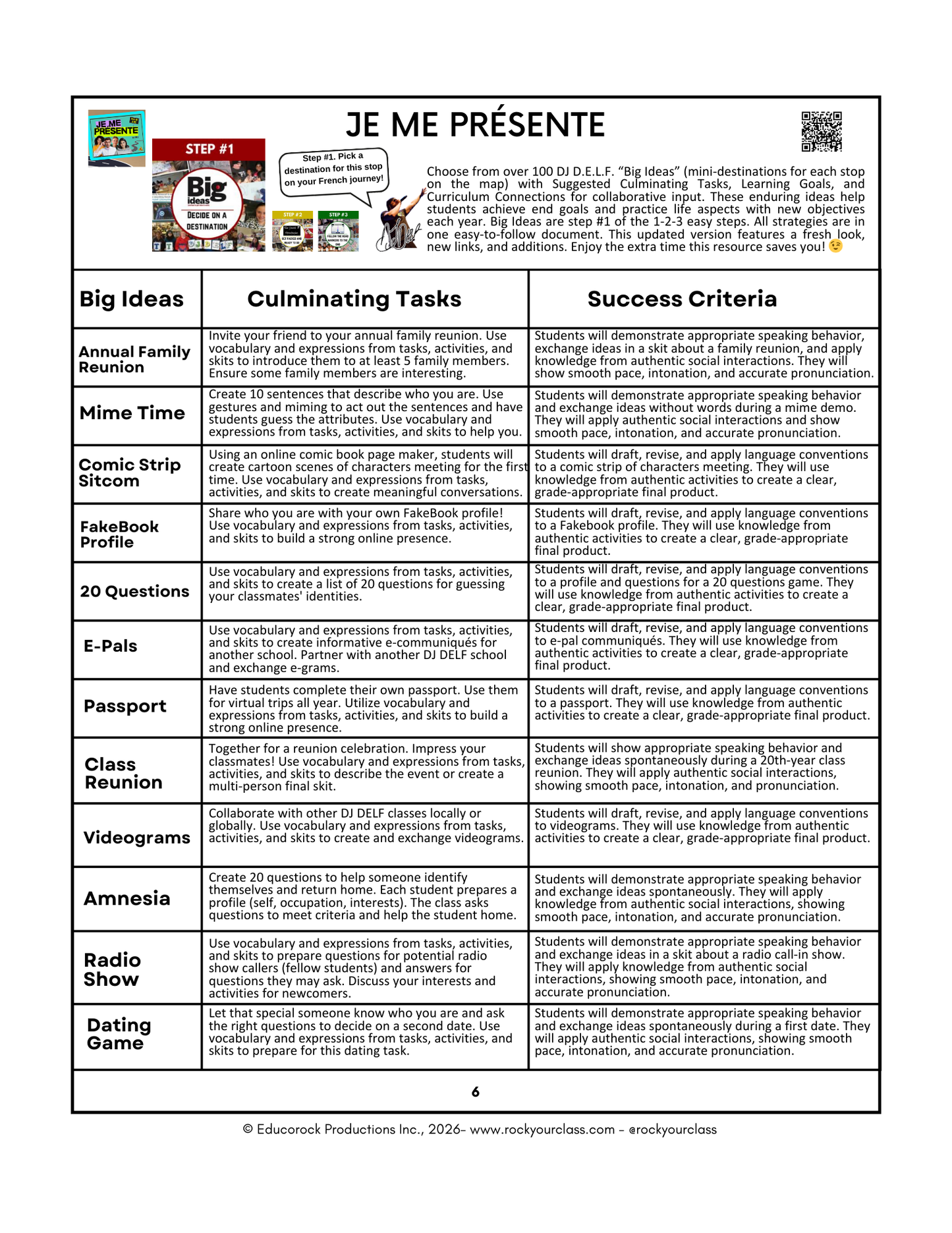 JE ME PRÉSENTE - INCLUDES FREE SHIPPED READER and FULL FOREVER PLATFORM ACCESS