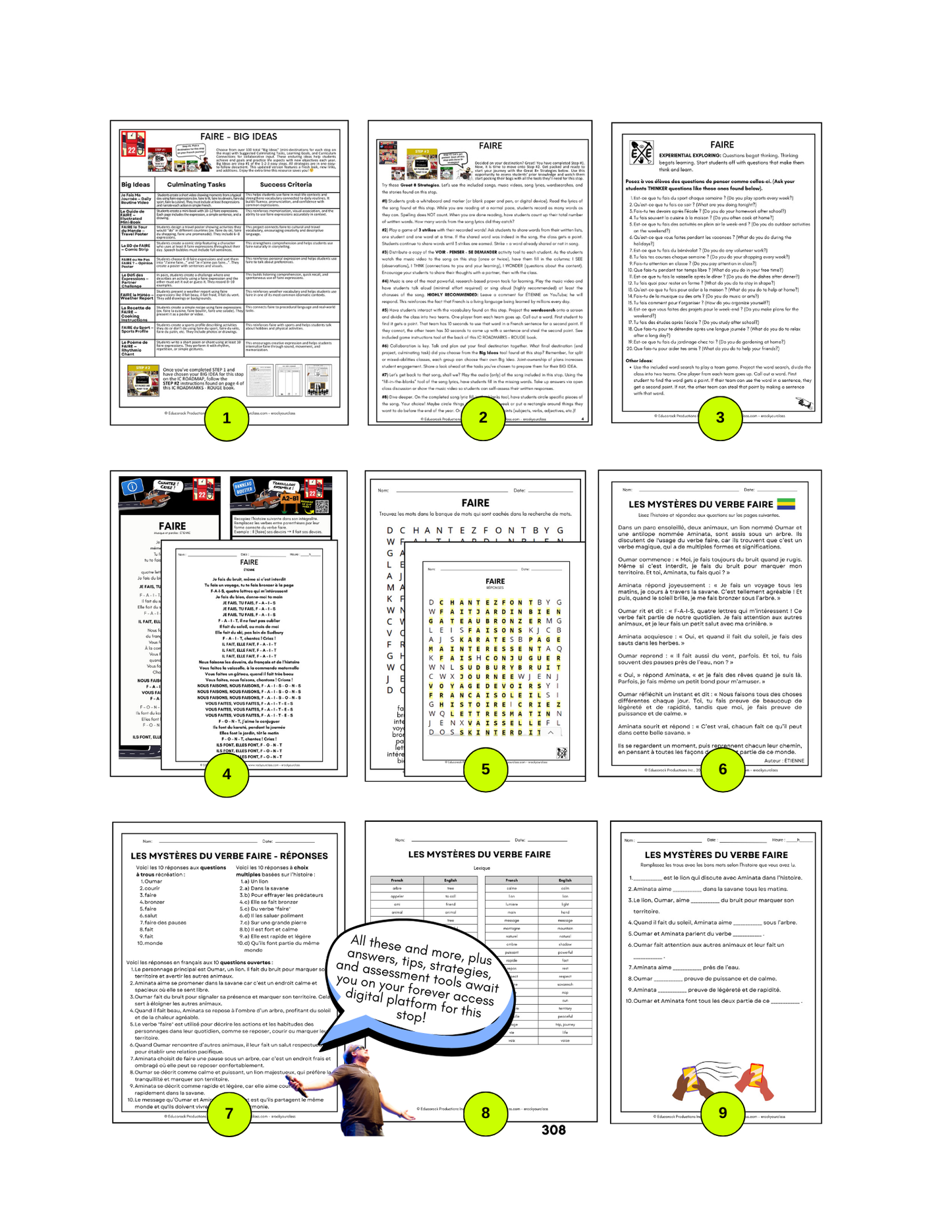 R22 - FAIRE, VOULOIR, POUVOIR, DEVOIR & LES VERBES PRONOMINAUX (Pré-A1 beginner to B2 intermediate/advanced levels) FULL FOREVER RESOURCE PLATFORM ACCESS