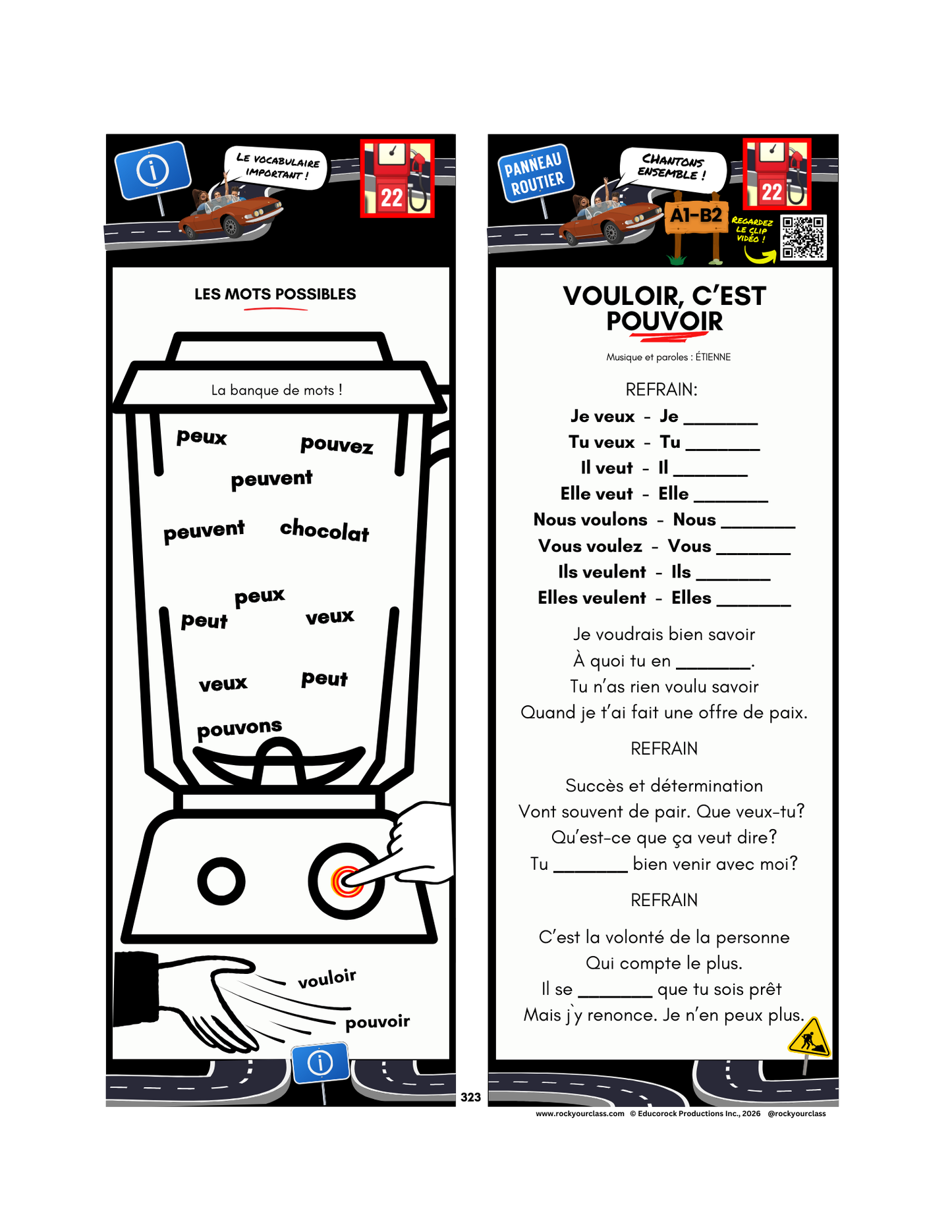 R22 - FAIRE, VOULOIR, POUVOIR, DEVOIR & LES VERBES PRONOMINAUX (Pré-A1 beginner to B2 intermediate/advanced levels) FULL FOREVER RESOURCE PLATFORM ACCESS