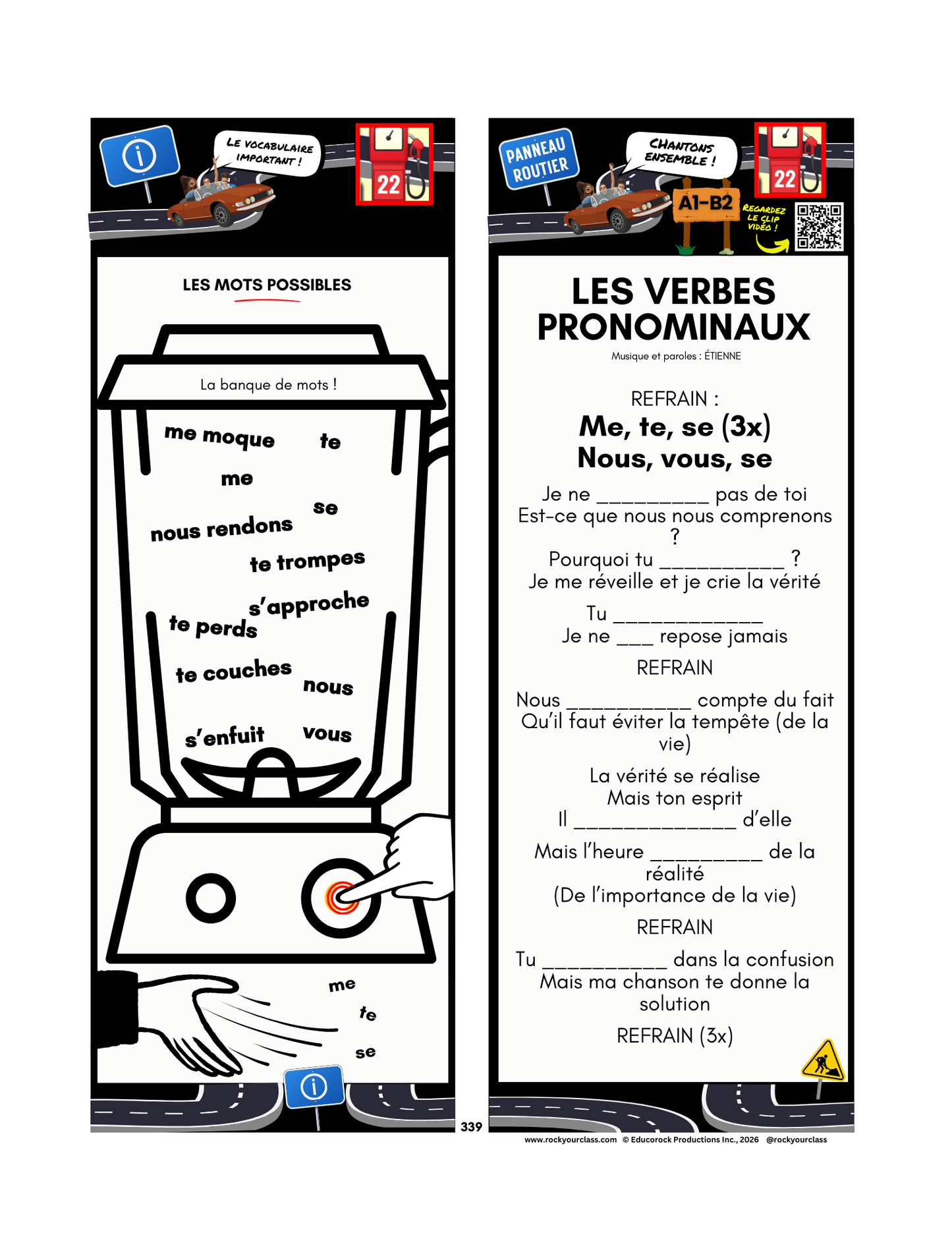 R22 - FAIRE, VOULOIR, POUVOIR, DEVOIR & LES VERBES PRONOMINAUX (Pré-A1 beginner to B2 intermediate/advanced levels) FULL FOREVER RESOURCE PLATFORM ACCESS