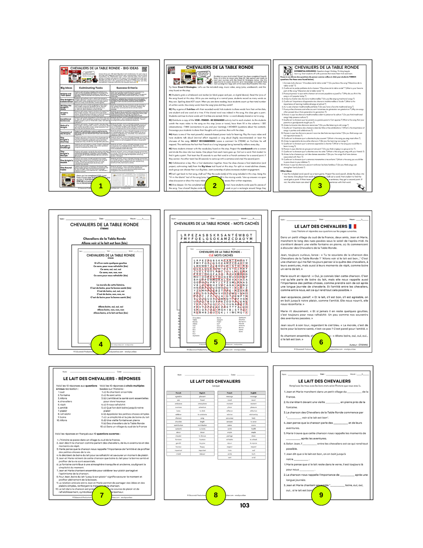 R5 - MANIE CULTURELLE (Pré-A1 beginner to B1 intermediate levels) FULL FOREVER RESOURCE PLATFORM ACCESS