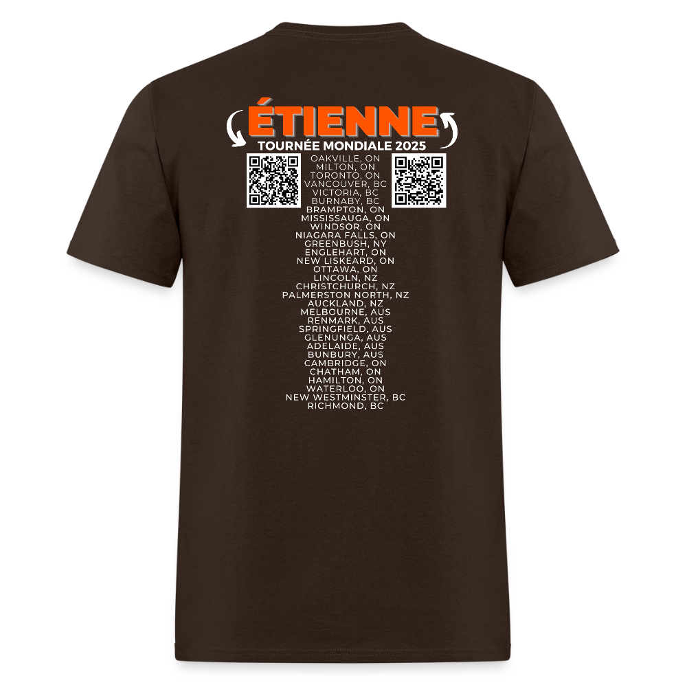 SIX SEPT Men's T-Shirt | GILDAN 5000 - brown