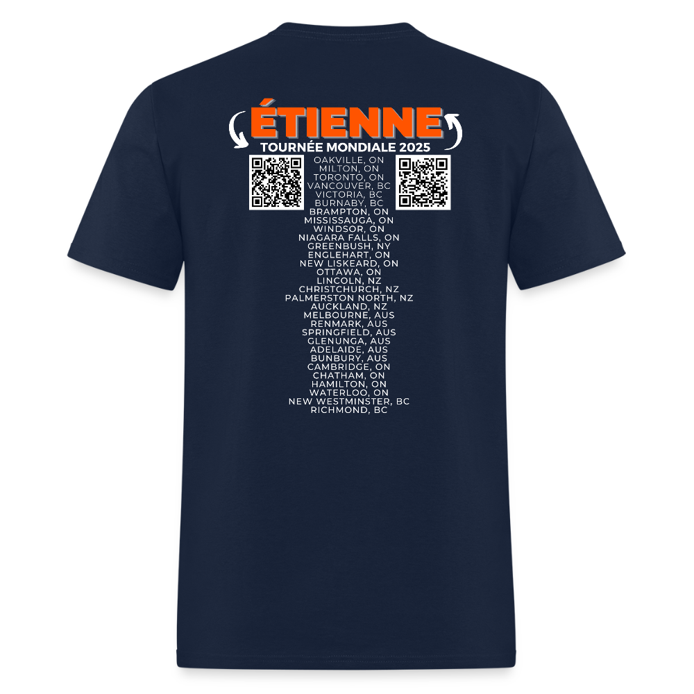 SIX SEPT Men's T-Shirt | GILDAN 5000 - navy