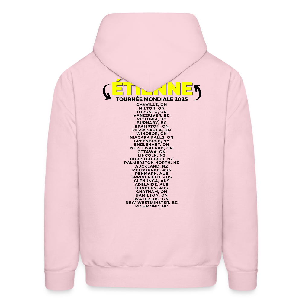 PTF? World Tour 2025 Men's Hoodie - pale pink